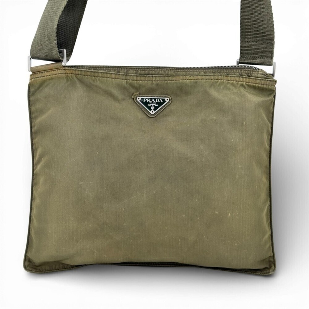 PRADA Milano Green Shoulder Bag